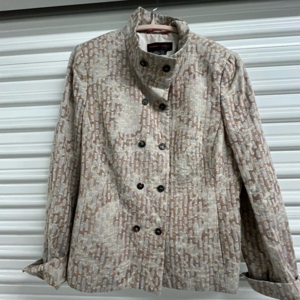 Nina McLemore Double-breasted Jacket Size 14